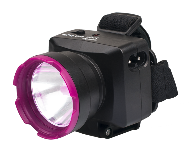 Фонарь прожекторный  AccuFH7-L3W-bk (черн.)