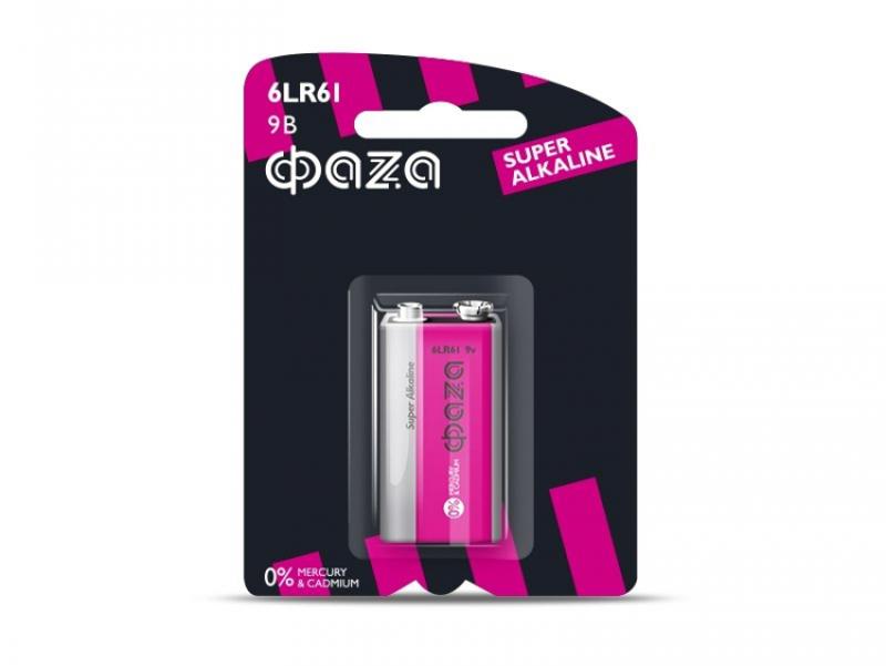 Элементы питания щелочные 6LR61 Super Alkaline BL-1
