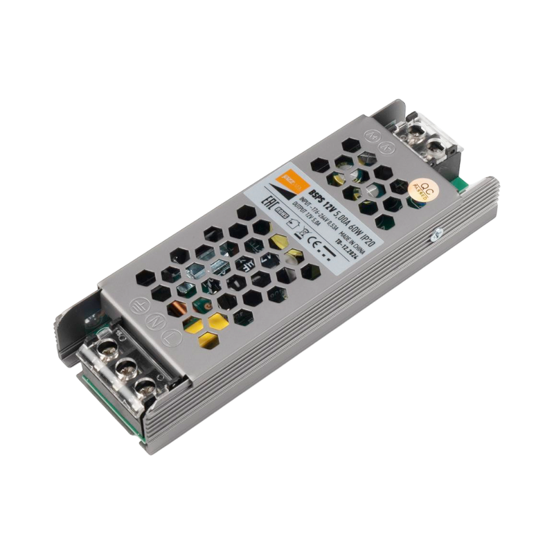 Драйвер для светодиодной ленты LED BSPS 60Вт 12В IP20