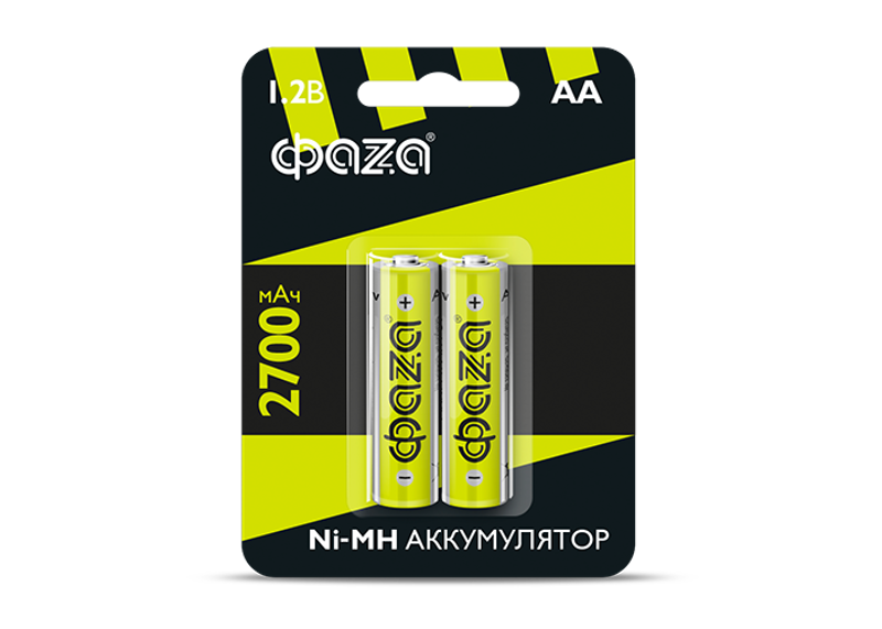 Батарея аккумуляторная AA 2700мАч Ni-MH BL-2