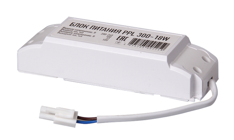 Драйвер 500мА для PPL 300 18w DC31v SW