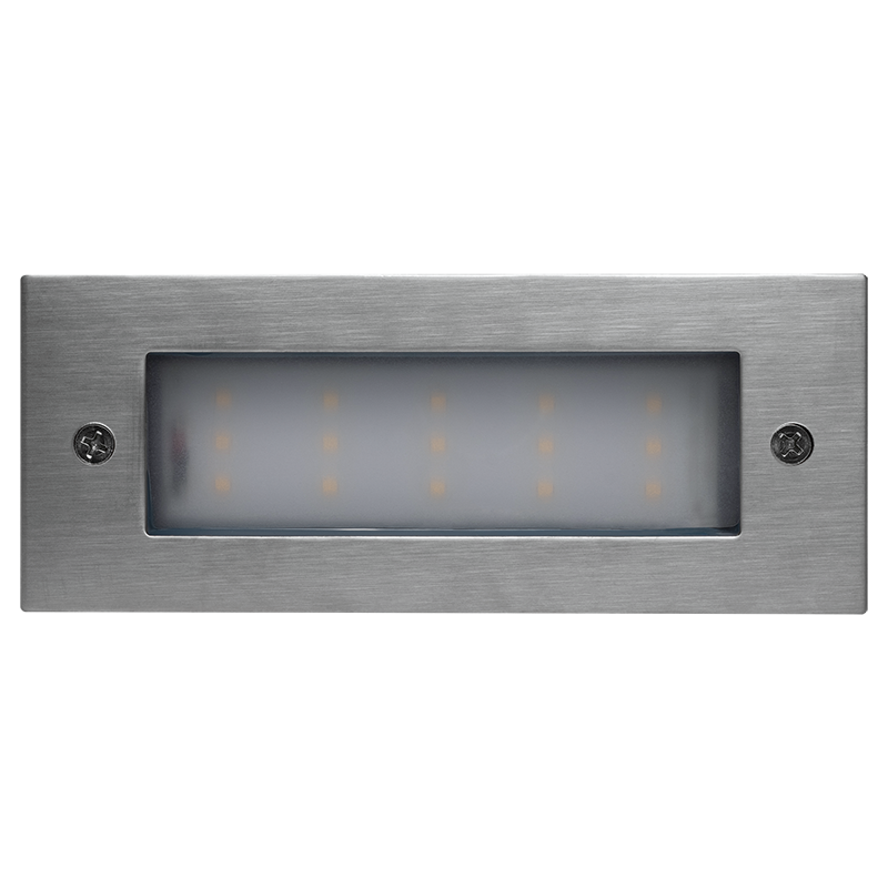 Светильник светодиодный архитектурный ДВУ PWS/R S170070 3w 4000K 30° Сhrome IP65 встраиваемый
