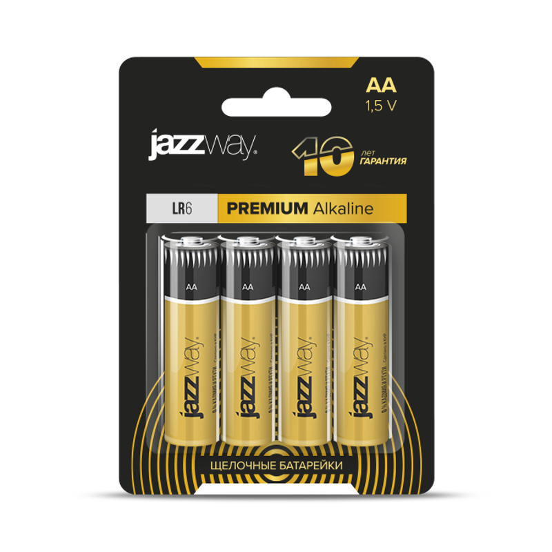 Элементы питания LR 6 PREMIUM Alkaline BL-4