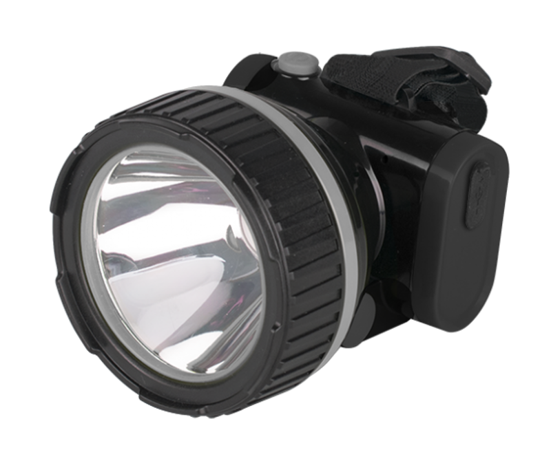 Фонарь прожекторный  AccuH7-L3W-bk, Li-ion, ПРОМО