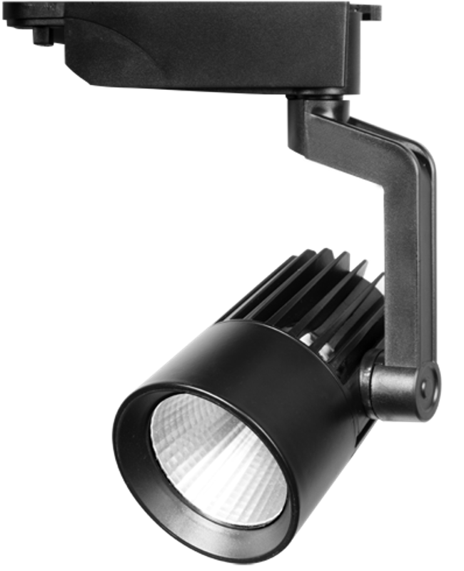 Светильник светодиодный трековый однофазный PTR 0125 25w 4000K 24° BL (чёрный) IP40