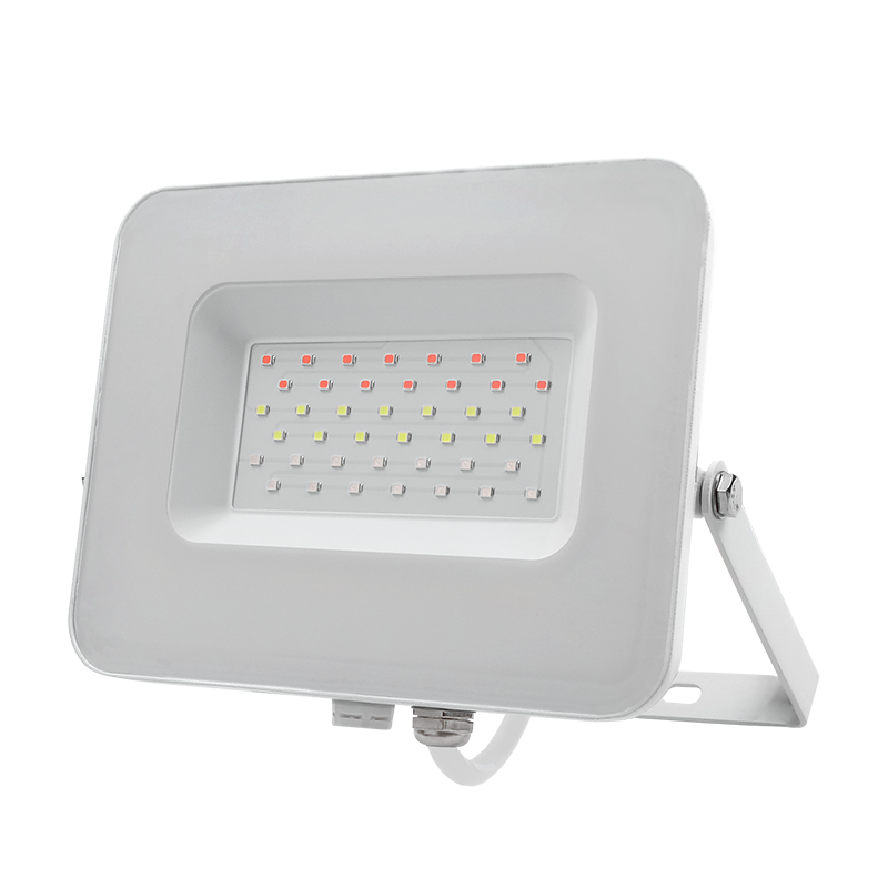 Прожектор светодиодный PFL- 30W RGB WH IP65 Прожектор БЕЛЫЙ
