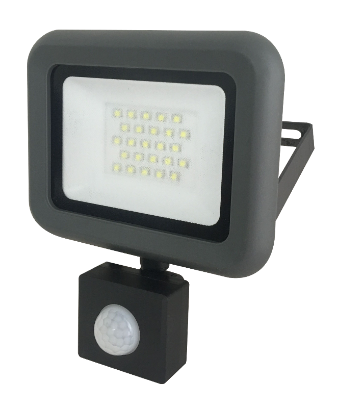 Прожектор светодиодный СДО PFL- C- 50w new Sensor 6500K IP54 (с рамкой)