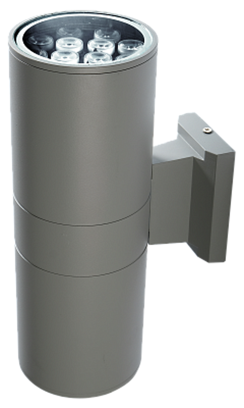 Светильник светодиодный архитектурный PWL-300110/30D 2x12w 6500K GR IP65 230V/50Hz
