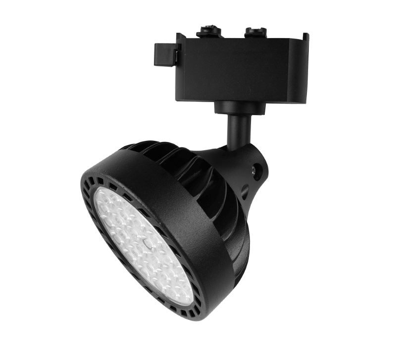 Светильник светодиодный трековый однофазный PTR 1125 25w 4000K 24° BL (чёрный) IP40