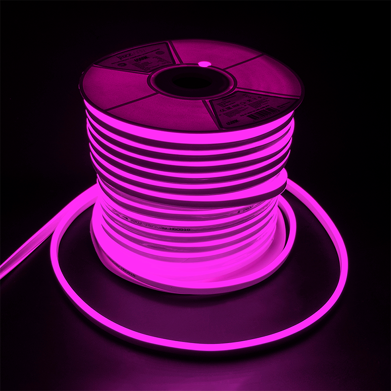 Лента светодиодная PFN-01 "НЕОН" 2835/120 PURPLE(Фиолет) IP65 (катушка 50 м, цена за 1метр)