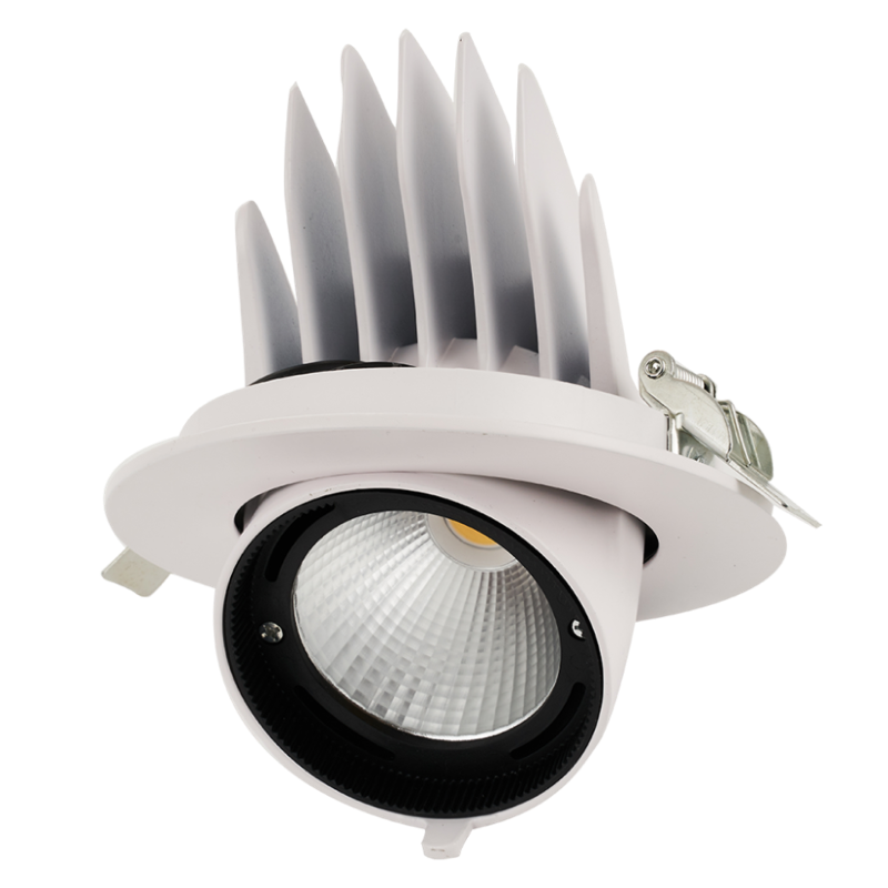Светильник светодиодный встраиваемый downlight ДВО PLED DL4 40W 4000K 24° поворот White IP40