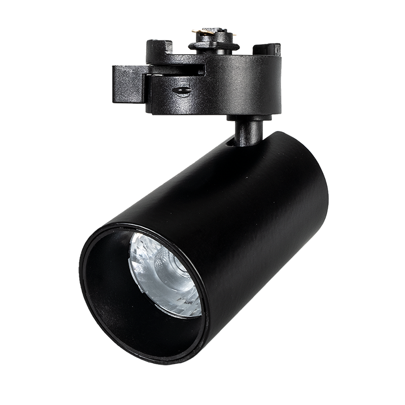 Светильник светодиодный трековый однофазный PTR 0708 8w 4000K 24° BL (чёрный) IP40