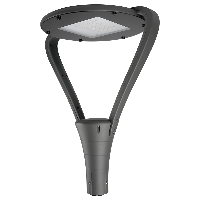 Светильник светодиодный садово-парковый венчающий  PGL 02 60w 5000K IP65 GR AC100-270 (парковый) (5лет гар.)