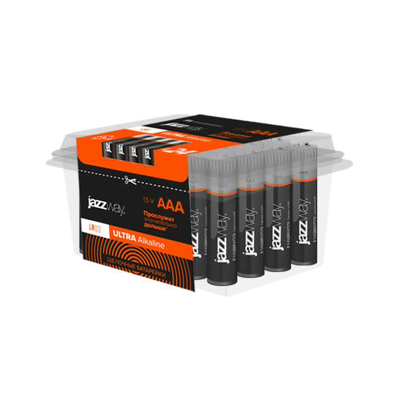 Батарейка LR03 JAZZway ULTRA Alkaline PB-24 арт.5026834