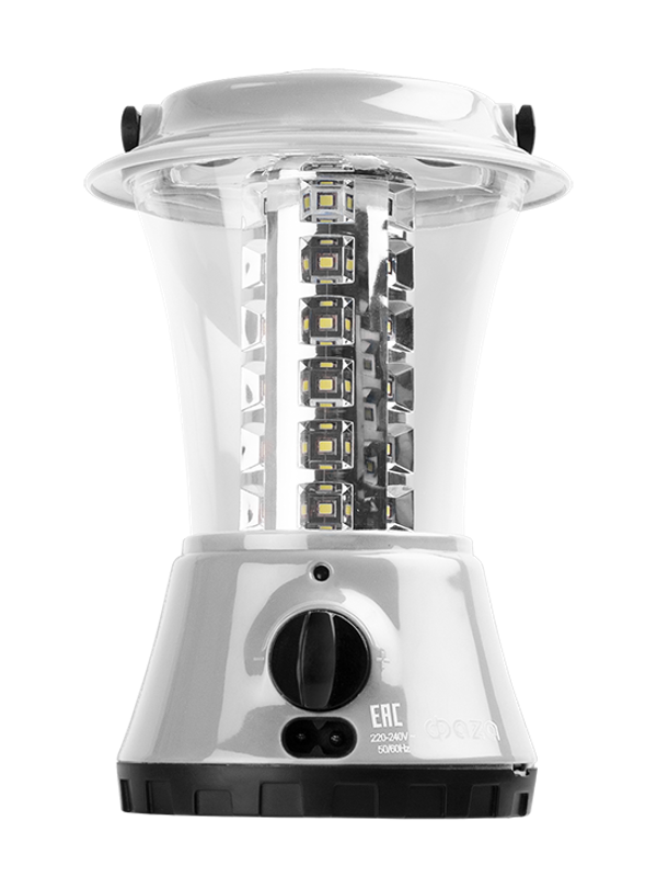 Фонарь светодиодный ручной аккумуляторный кемпинговый AccuF5-L36-gy (серый)