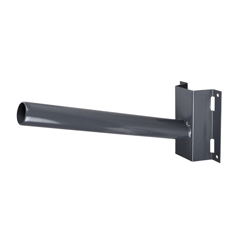Кронштейн на столб для для консольного светильника PSL D60*1.5-GR серый под бандажную ленту