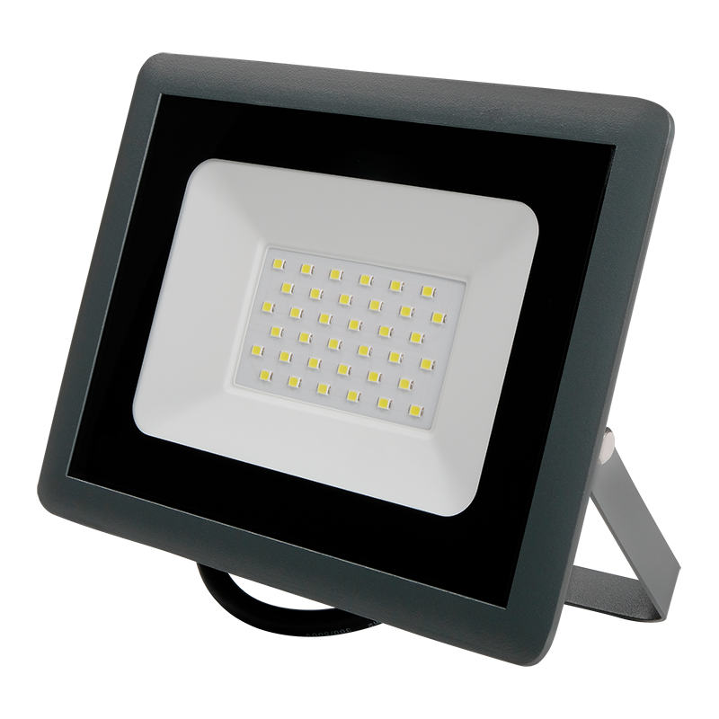 Прожектор светодиодный СДО-10 50w 6500K GR IP65 230V