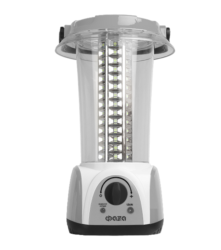 Фонарь светодиодный ручной аккумуляторный кемпинговый AccuF5-L84-gy (сер.)