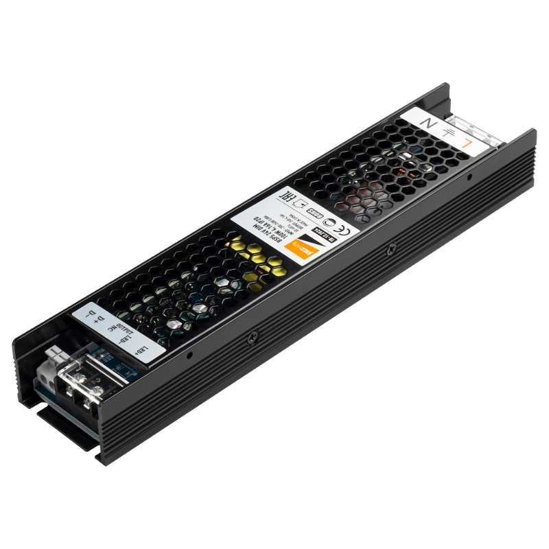Драйвер для светодиодной ленты BSPS 24V DIM 100W=4,16A диммируемый IP20 3 г.гар.