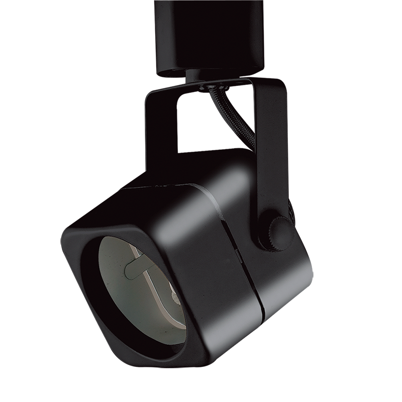 Светильник трековый под лампу PTR 24 GU10 BL (чёрный) 230V IP20