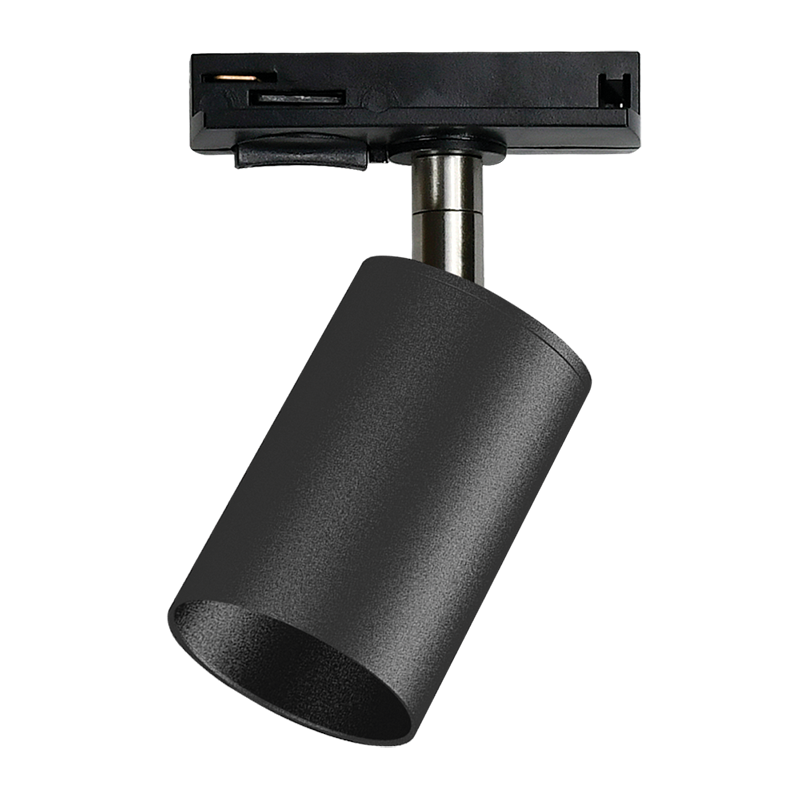 Светильник светодиодный трековый PTR 26 GU10 BL (чёрный, компактный адаптер) 230V IP20