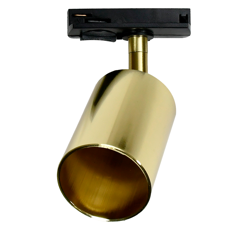 Светильник светодиодный трековый PTR 26 GU10 GL (золото, компактный адаптер) 230V IP20