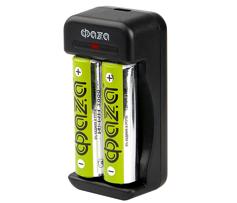 Зарядное устройство для акк батарей B-50USB (+2 x АА 2000мАч), питание от USB