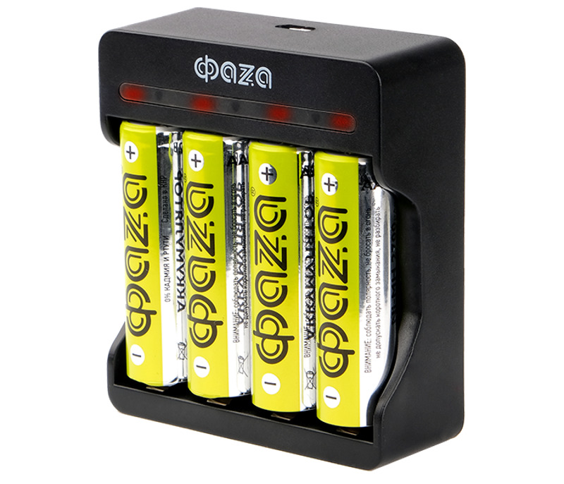 Зарядное устройство для акк батарей B-95USB (+4 x AA 2700мАч), питание от USB