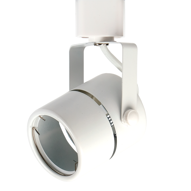 Светильник трековый под лампу PTR 27 GU5.3 WH (белый) 230V IP20