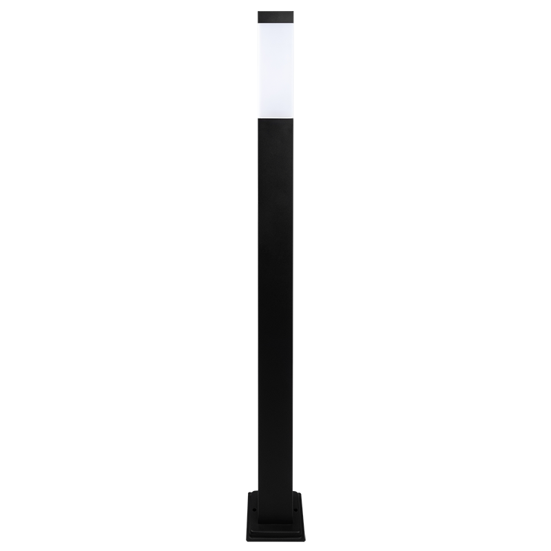Светильник светодиодный уличный PGB 01-900 E27 230V BL (черный) IP44 столбик