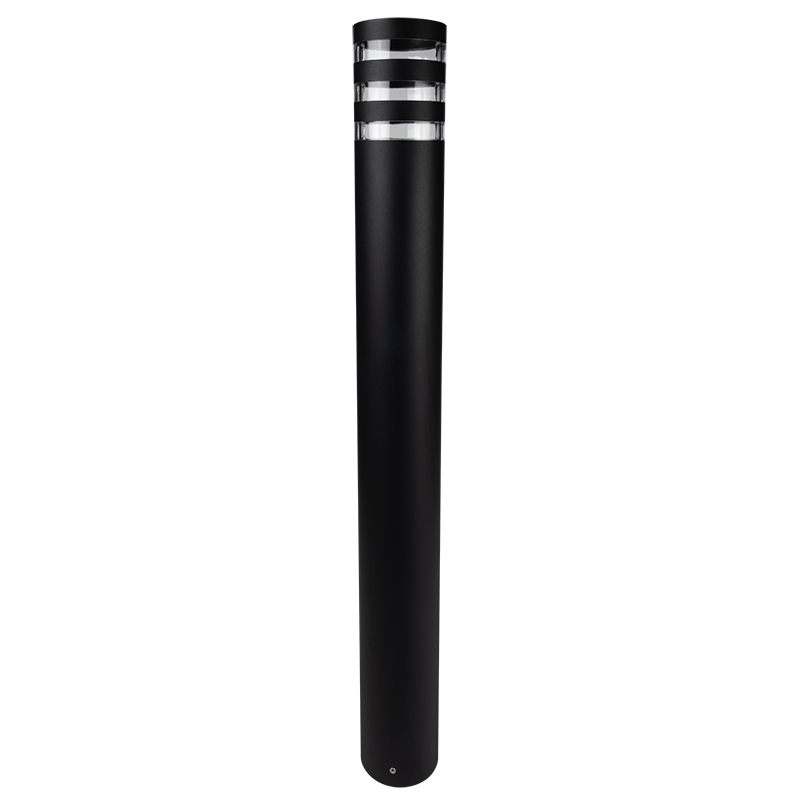 Светильник светодиодный уличный PGB 04-800 E27 230V BL (черный) IP44 столбик