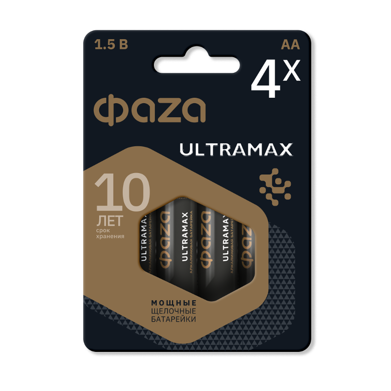 Элементы питания LR 6  ULTRAMAX BL-4