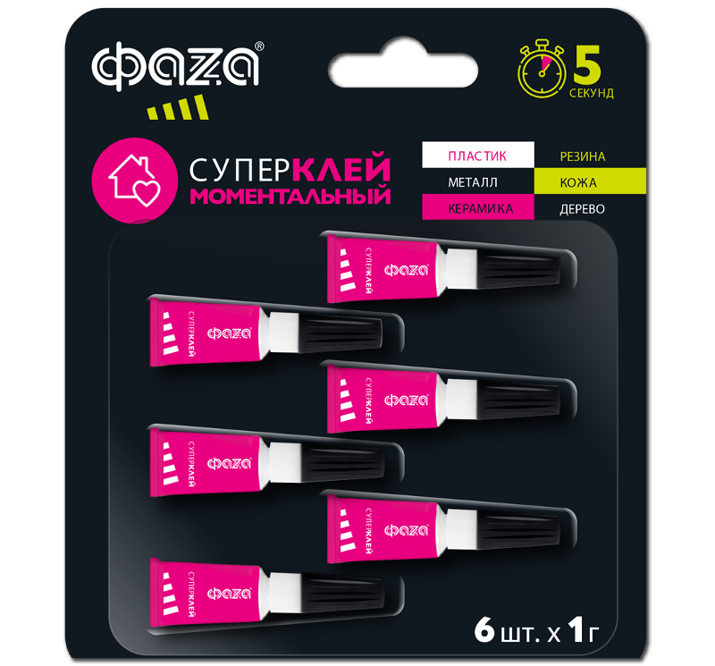 Супер-клей  1г  GSp- 1x 6 BL-6 АКЦИЯ!