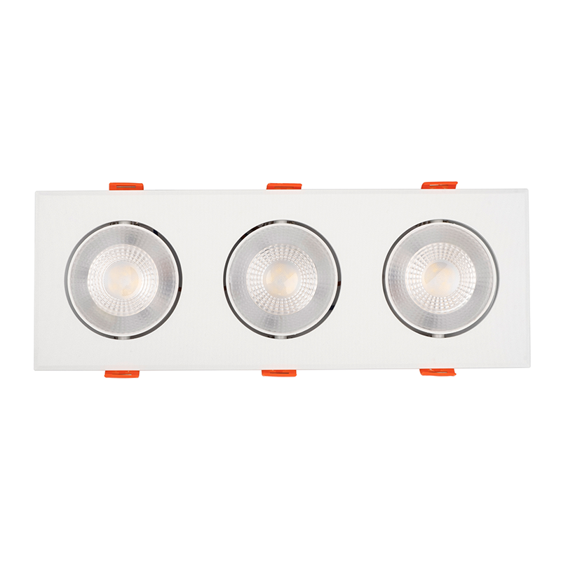 Светильник светодиодный карданный PSP-S 413  3x8W 4000K 55° White IP40