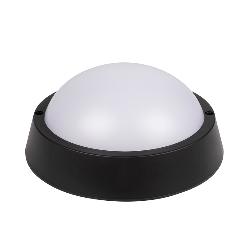 Светильник светодиодный для ЖКХ PBH - PC- RA 12W 4000K BLACK IP65  черный корпус