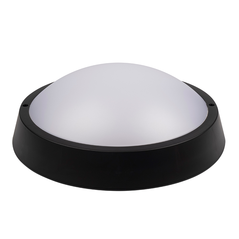 Светильник светодиодный для ЖКХ PBH - PC- RA 24W 4000K BLACK IP65  черный корпус