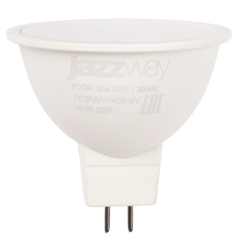 Лампа светодиодная низковольная  PLED- SP JCDR 10w 3000K GU5.3  12-24V
