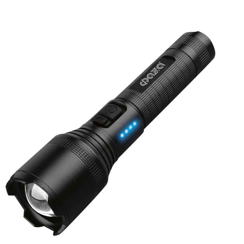 Фонарь светодиодный ручной AccuF1-L15WZ-bk (черн.)