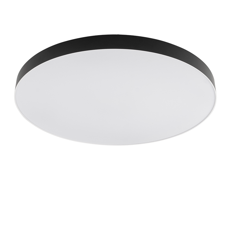 Светильник светодиодный бытовой PPB   LUNA 80w 4000K BLACK IP20 D480*60