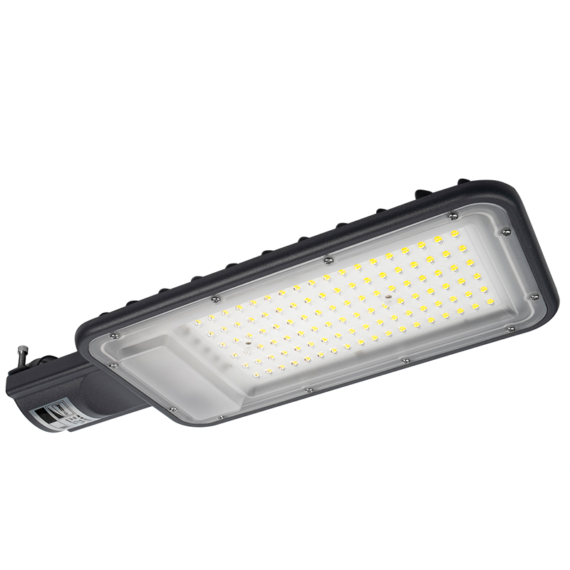 Cветильник светодиодный консольный PSL 08 100w 5000K GR 140/70° IP65 (3г.гар)