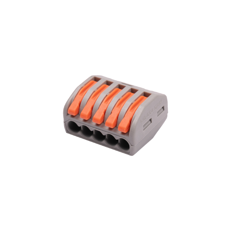 Клемма монтажная  рычажного соединения PTC-5P 222-415 BL/5 450V 32A 0,08-2,5(4.0)mm2 / 5 шт./