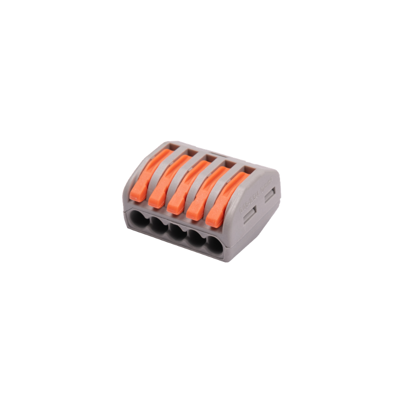 Клемма монтажная  рычажного соединения PTC-5P 222-415 450V 32A 0,08-2,5(4.0)mm2 /50шт./