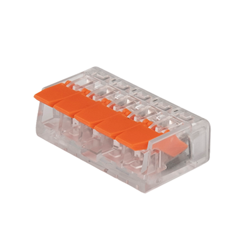 Клемма монтажная  рычажного соединения PTC-5P 221-415 450V 32A 0,14-4.0mm2 /50 шт./
