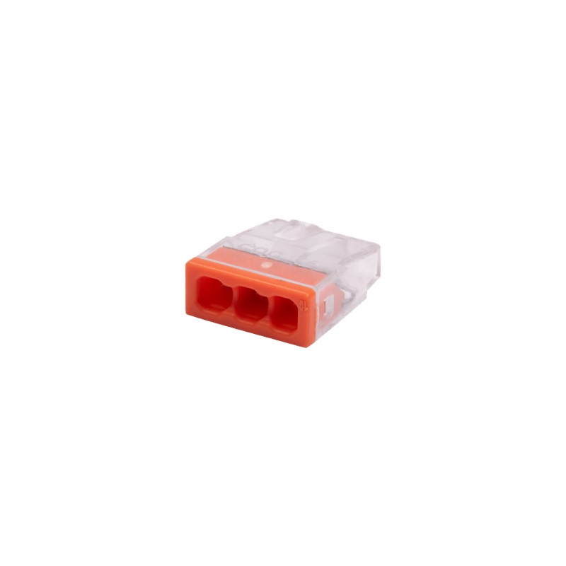 Клемма монтажная  нажимного соединения без пасты PTC-3P 2273-203 450V 32A 0,14-4.0mm2 / 100 шт./