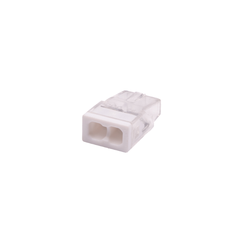 Клемма монтажная  нажимного соединения с пастой PTC-2P 2273-242 450V 32A 0,14-4.0mm2 / 100 шт./