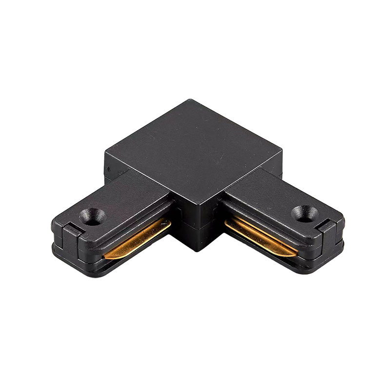 Коннектор черный L- обр PTR P CL-BL