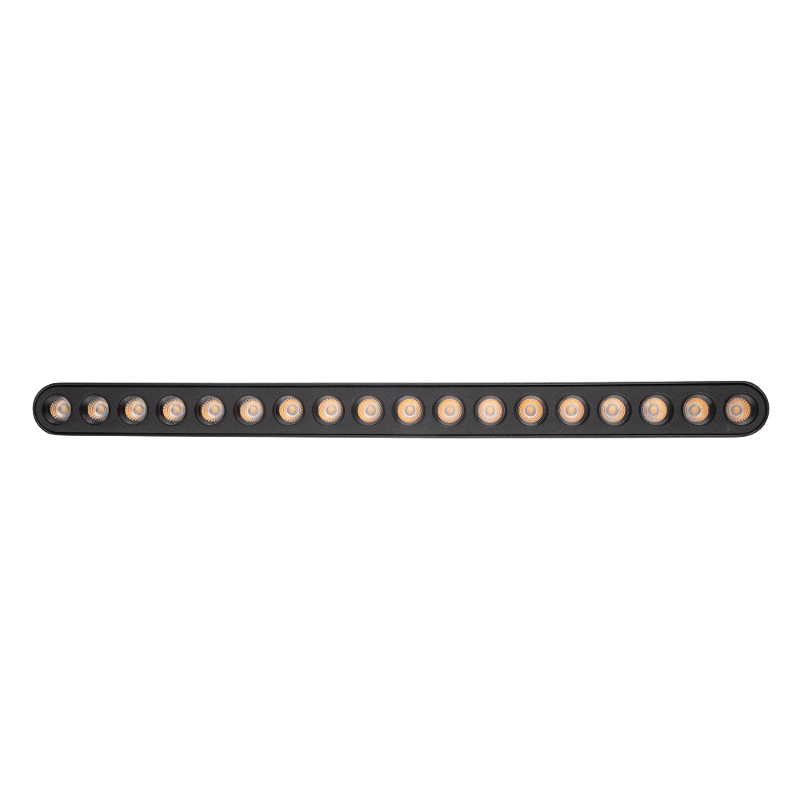 Светильник светодиодный трековый магнитный MTR16 1218 18w 4000K spot 36° BL (чёрный) IP20