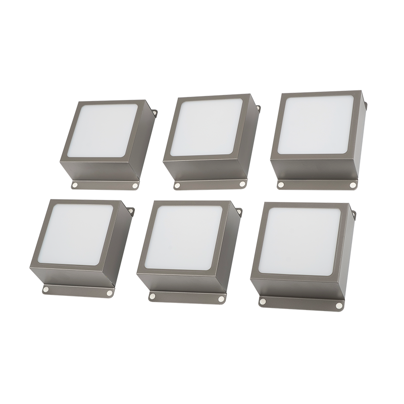 Светильники светодиодные для грильято "домино" PPL 089/G OPAL 42W 6500K GREY IP40 /комплект 6 шт + драйвер/   для ячейки 100х100мм