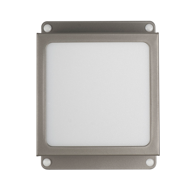 Светильник светодиодный для грильято "домино" PPL 089/G OPAL  9W 4000K GREY IP40 для ячейки 100х100мм