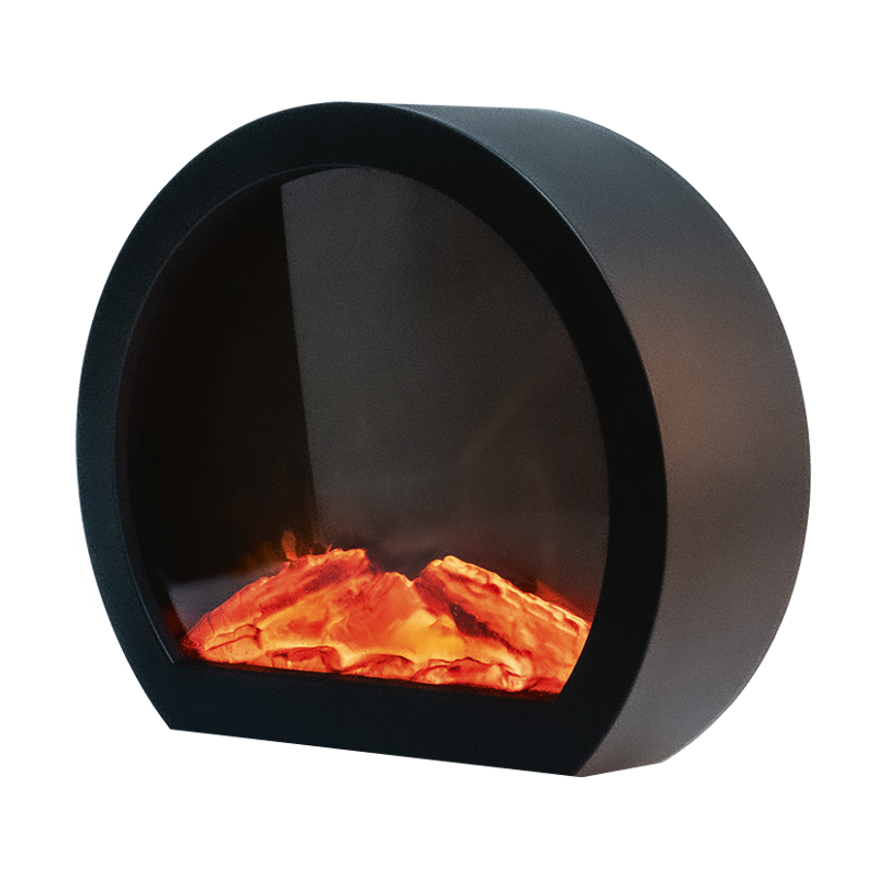 Светильник декоративный Камин FL-D25USB (кругл.)